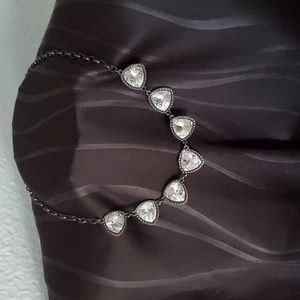 Convertible Black and Blue Premier Designs Necklace